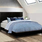 Dorian Upholstered Eastern King Bed Black - 300761KE A-Z Store Nadia
