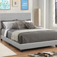 Dorian Upholstered Full Bed Grey - 300763F A-Z Store Nadia