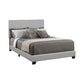 Dorian Upholstered Full Bed Grey - 300763F A-Z Store Nadia