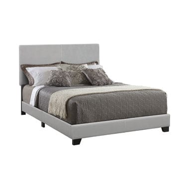 Dorian Upholstered Full Bed Grey - 300763F A-Z Store Nadia