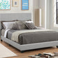 Dorian Upholstered Queen Bed Grey - 300763Q A-Z Store Nadia