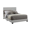 Dorian Upholstered Eastern King Bed Grey - 300763KE