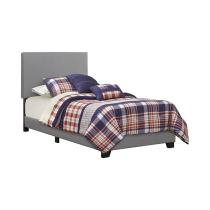 Dorian Upholstered Twin Bed Grey - 300763T