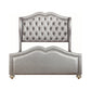 Belmont Tufted Upholstered Eastern King Bed Metallic - 300824KE A-Z Store Nadia