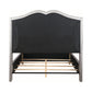 Belmont Tufted Upholstered Queen Bed Metallic - 300824Q A-Z Store Nadia