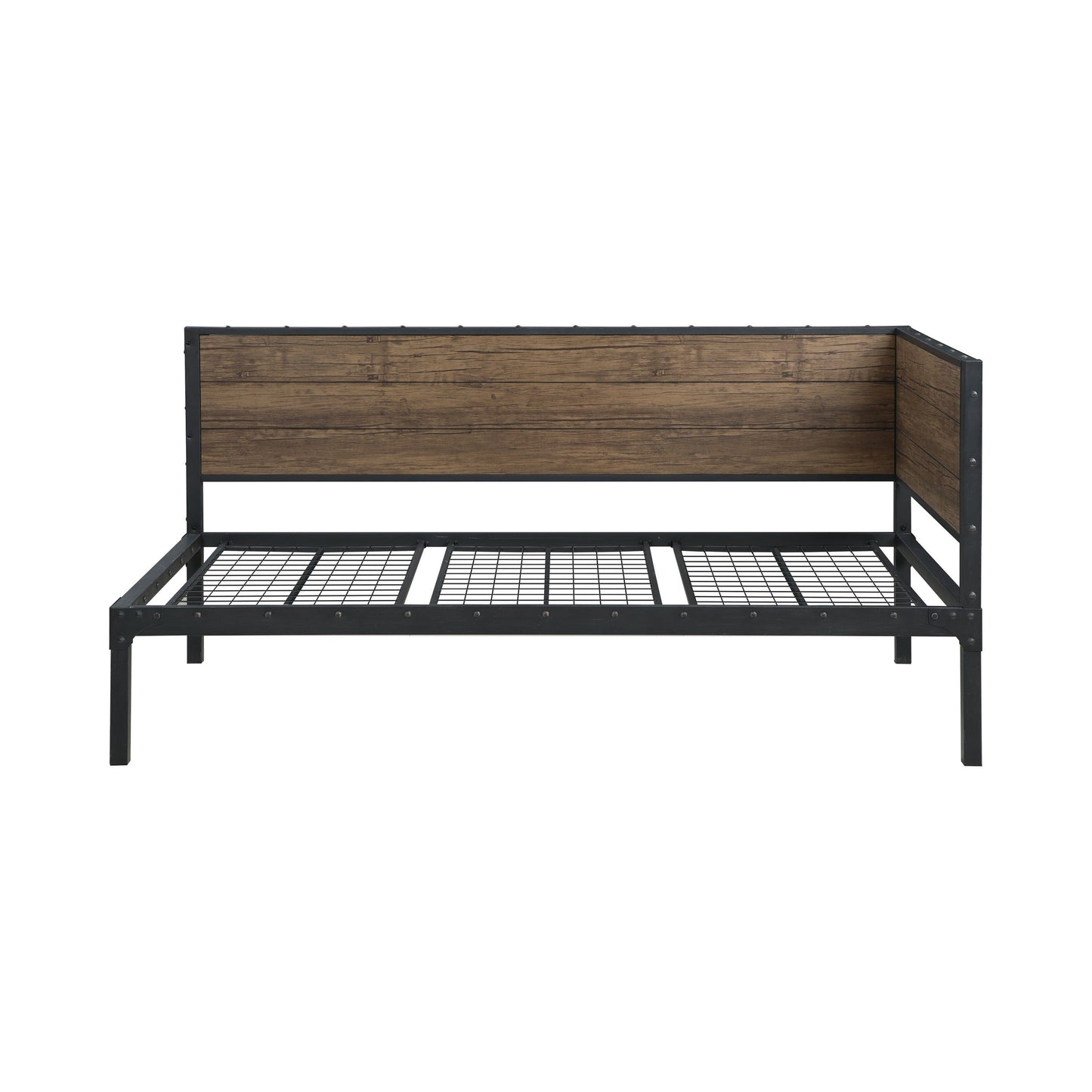 Getler Daybed Weathered Chestnut And Black - 300836 A-Z Store Nadia