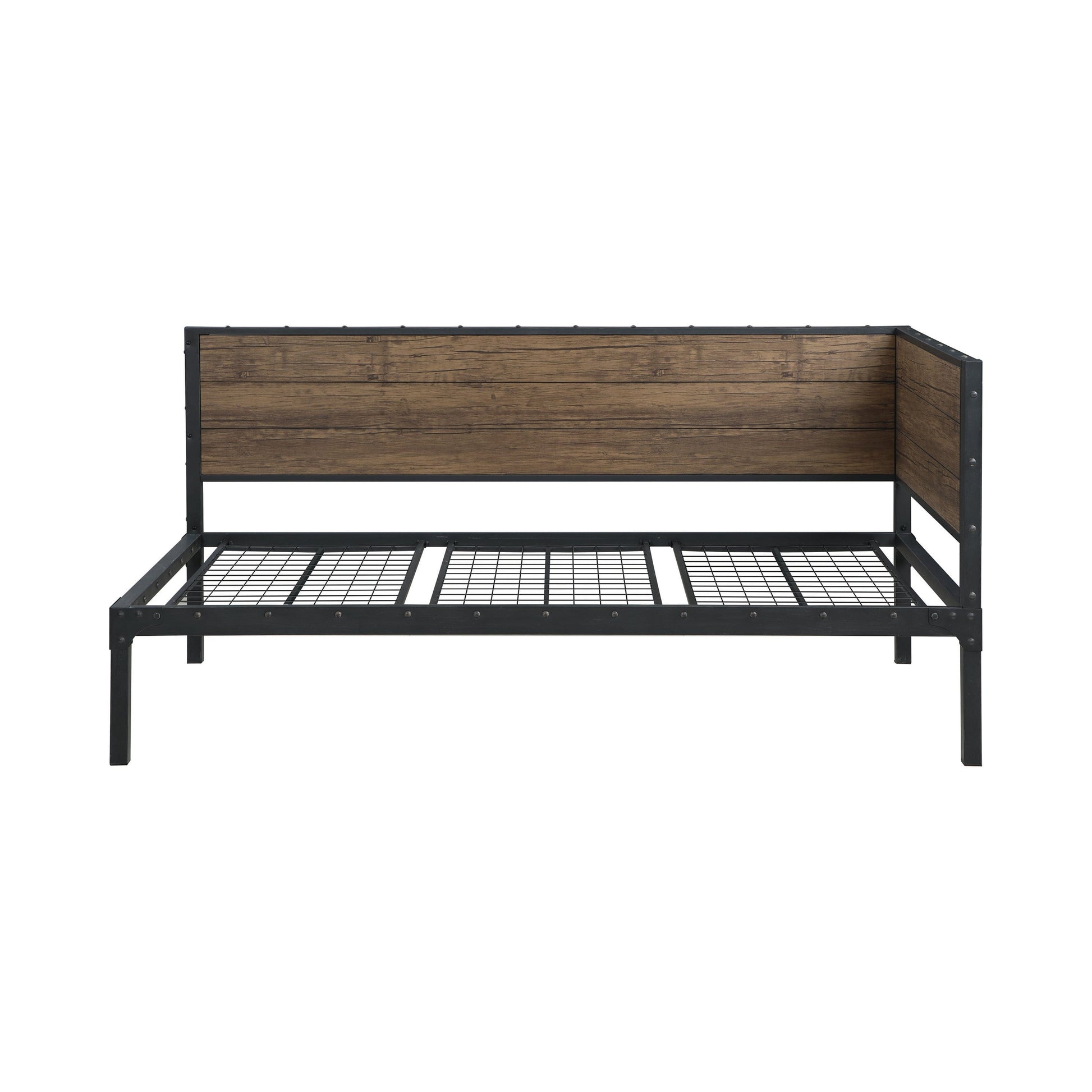 Getler Daybed Weathered Chestnut And Black - 300836 A-Z Store Nadia