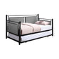 Joelle Upholstered Daybed Grey And Black With Trundle - 300940 A-Z Store Nadia