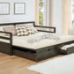 Sorrento 2-Drawer Twin Daybed With Extension Trundle Grey - 305706 A-Z Store Nadia
