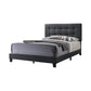 Mapes Tufted Upholstered Queen Bed Charcoal - 305746Q A-Z Store Nadia