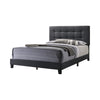 Mapes Tufted Upholstered Eastern King Bed Charcoal - 305746KE