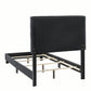 Mapes Tufted Upholstered Twin Bed Charcoal - 305746T A-Z Store Nadia