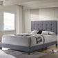 Mapes Tufted Upholstered Queen Bed Grey - 305747Q A-Z Store Nadia