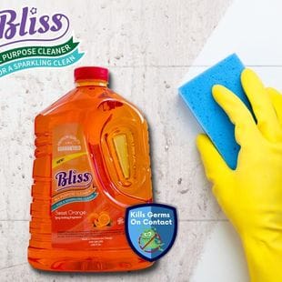 Bliss All Purpose Cleaner (Cherry Blossom) 1 Gallon -The Cherry Blossom fragrance leaves an irresistible scent your family and guests will notice. It comes in a convenient, easy-pour bottle and is easy to use - 76950318952 Pie's Variety Store