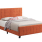 Fairfield Queen Upholstered Panel Bed Orange - 305951Q A-Z Store Nadia