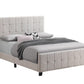 Fairfield Eastern King Upholstered Panel Bed Beige - 305952KE A-Z Store Nadia