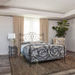 Parleys Queen Metal Bed With Scroll Headboard Dark Bronze - 305967Q A-Z Store Nadia