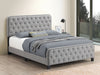 Littleton Eastern King Tufted Upholstered Bed Mineral - 305991KE