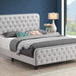 Littleton Queen Tufted Upholstered Bed Beige - 305992Q A-Z Store Nadia