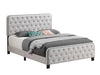 Littleton Full Tufted Upholstered Bed Beige - 305992F