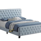 Littleton Queen Tufted Upholstered Bed Delft Blue - 305993Q A-Z Store Nadia