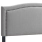 Hamden Full Upholstered Panel Bed Mineral - 306011F A-Z Store Nadia