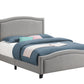 Hamden Eastern King Upholstered Panel Bed Mineral - 306011KE A-Z Store Nadia