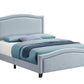 Hamden Queen Upholstered Panel Bed Delft Blue - 306013Q A-Z Store Nadia