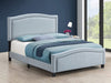Hamden Full Upholstered Panel Bed Delft Blue - 306013F