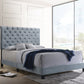 Warner Full Upholstered Bed Slate Blue - 310041F A-Z Store Nadia
