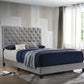 Warner Full Upholstered Bed Grey - 310042F A-Z Store Nadia