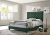 Warner Full Upholstered Bed Green - 310043F