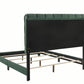 Warner Full Upholstered Bed Green - 310043F A-Z Store Nadia