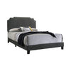 Tamarac Upholstered Nailhead Queen Bed Grey - 310063Q