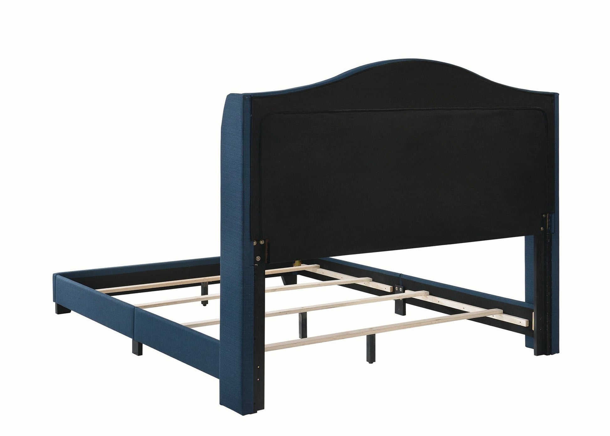 Sonoma Full Camel Headboard Bed With Nailhead Trim Blue - 310071F A-Z Store Nadia