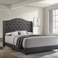 Sonoma Camel Back Queen Bed Grey - 310072Q A-Z Store Nadia