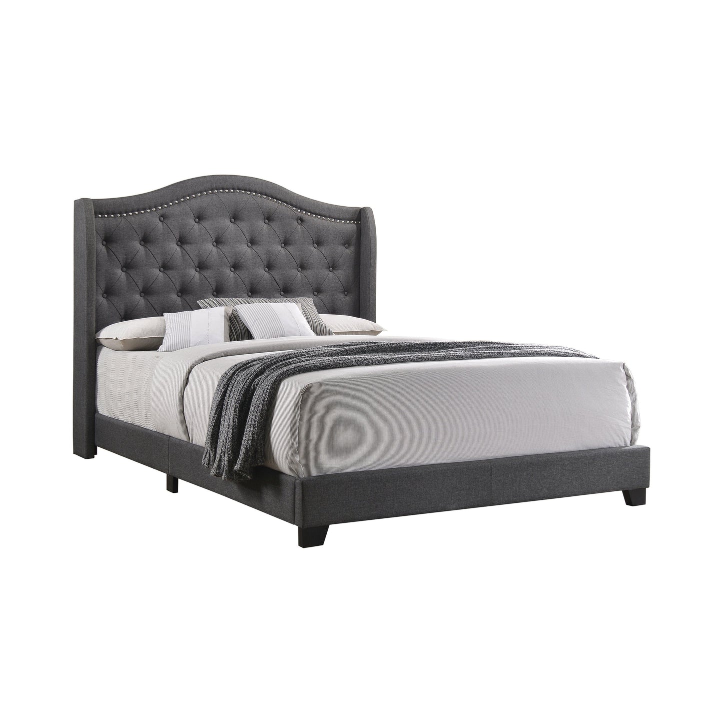 Sonoma Camel Back Eastern King Bed Grey - 310072KE A-Z Store Nadia