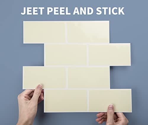 Art3d Peel and Stick Subway Tile, Faux Ceramic Tile (14x12, Thicker Version) MEGA