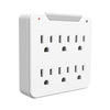 Stanley Surgepro 6-Outlet Surge Adapter with Night Light perfect for home or office , White- 33208