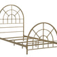 Kenyon Metal Twin Arched Bed Gold - 315821T A-Z Store Nadia