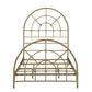 Kenyon Metal Twin Arched Bed Gold - 315821T A-Z Store Nadia