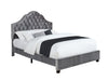 Abbeville Queen Upholstered Bed With Arched Headboard Grey - 315891Q