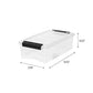IRIS USA TB Clear Stack & Pull Storage Box, 5 Qt, 10 Count ebuystt