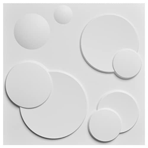 Art3d Decorative PVC 3D Wall Panels, 32 Square Feet, Bubble MEGA