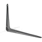 Shelf Brackets, Heavy Duty L Bracket Corner Brace Support, J Brackets Metal Joint Angle Bracket for Hanging, Floating Shelves Bracket for Shelf (1 Pair) - SHH033 MEGA