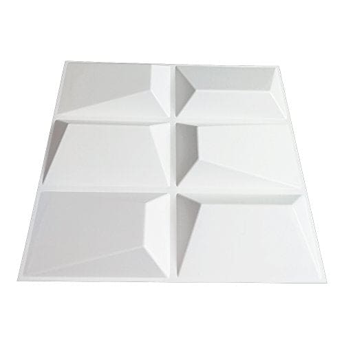 Art3d Decorative PVC Wall Panels, 32 Square Feet, 3D Rectangle MEGA