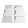 Art3d Decorative PVC Wall Panels, 32 Square Feet, 3D Rectangle