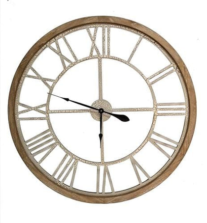 Wall Clock 40 inch Make a big statement in any room with the Wall Clock. This clock boasts a grandiose 40 inch diameter, making it the room’s focal point and allowing you to read the time with ease, even across the room-426457-6974620600008