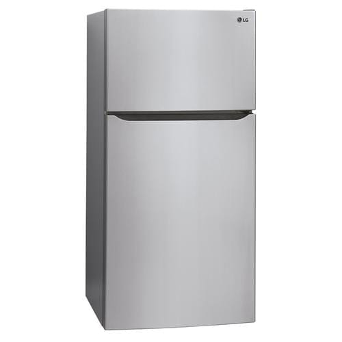 LG 24cu Top Freezer Refrigerator LTRTLS2403S newest top-mount refrigerator has the largest capacity in the 33 in. wide category, featuring 24 cu. ft. of total storage space in the refrigerator and freezer-440671