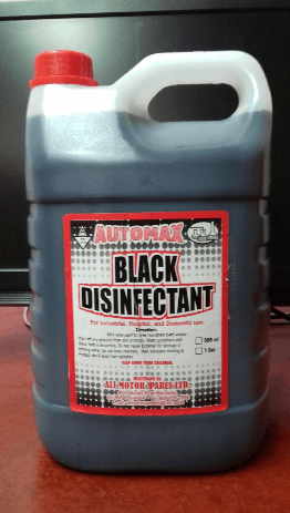 AutoMax - Black Disinfectant Used For General Clean of Residential and Commercial, Assist in removing bacteria, moss and algae from paths, patios, driveways, etc - BD1G
